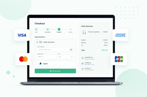 Online checkout with major card networks
